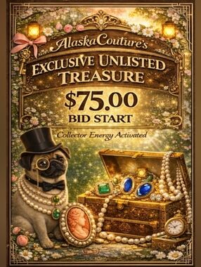 AlaskaCouture's $75.00 Bid Start Unlisted Show Special